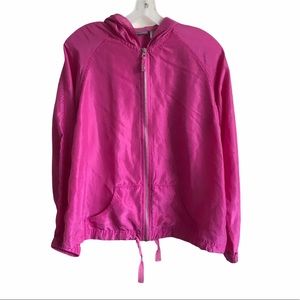 Oleg Cassini Sport Pink Lightweight Silk Jacket